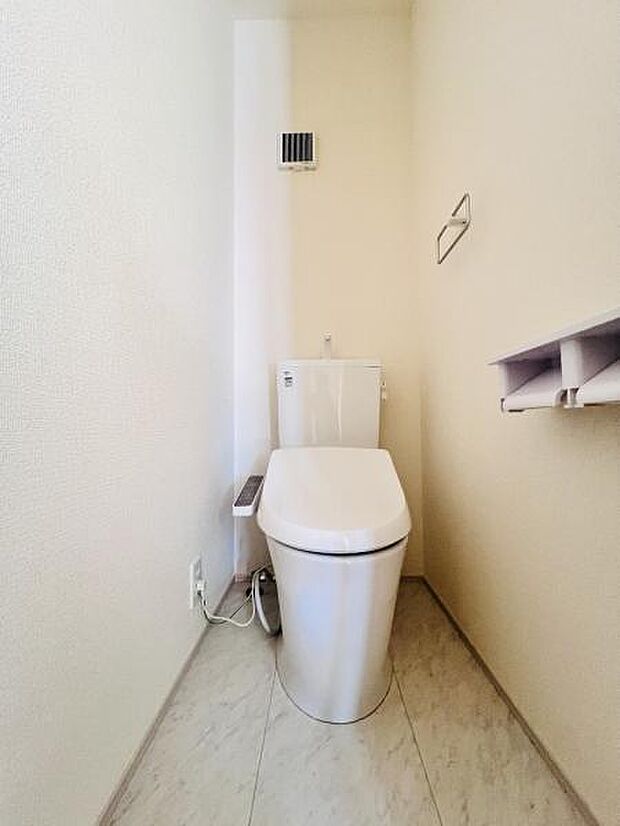 ほっと安らげるトイレ空間です。