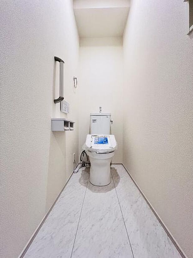 ほっと安らげるトイレ空間です。