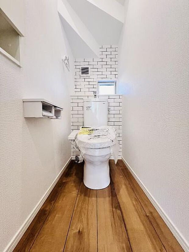 ほっと安らげるトイレ空間です。