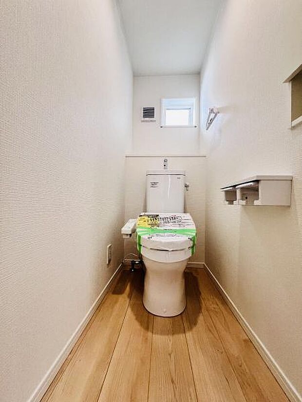 ほっと安らげるトイレ空間です。