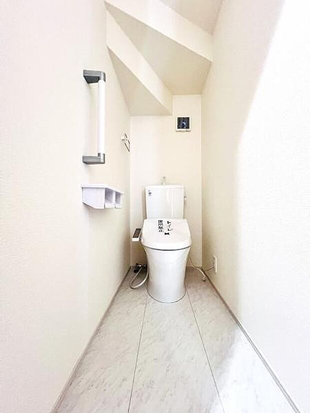 ほっと安らげるトイレ空間です。