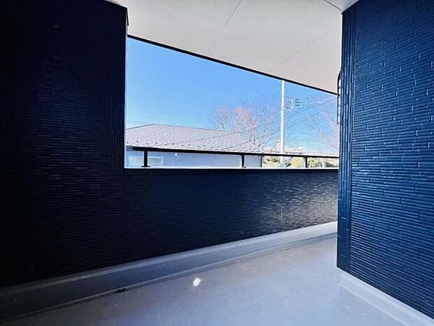 お洗濯ものを気持ち良く太陽の光で干せるのが嬉しいですね。