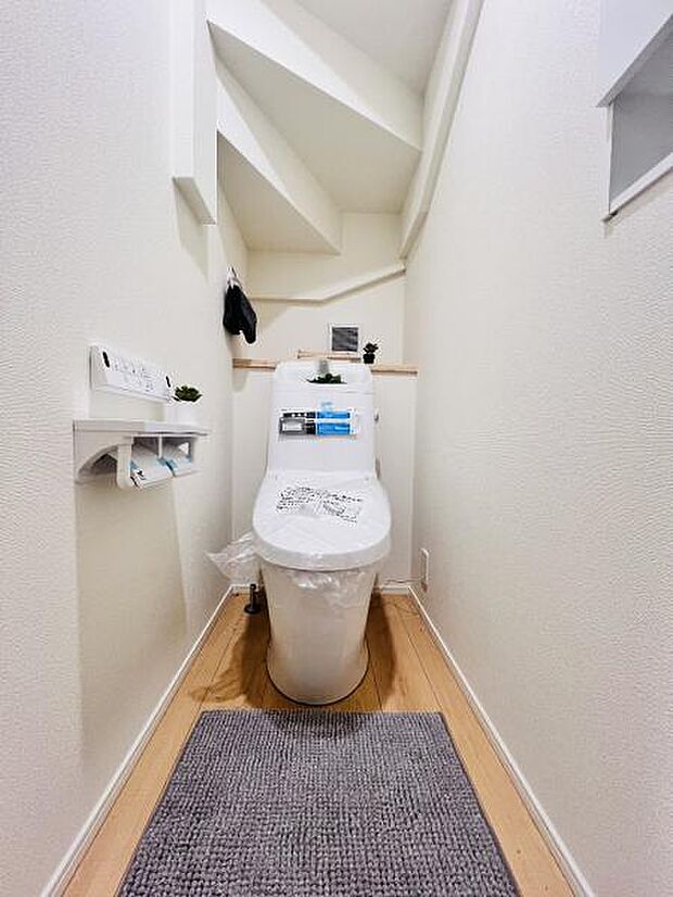 ほっと安らげるトイレ空間です。