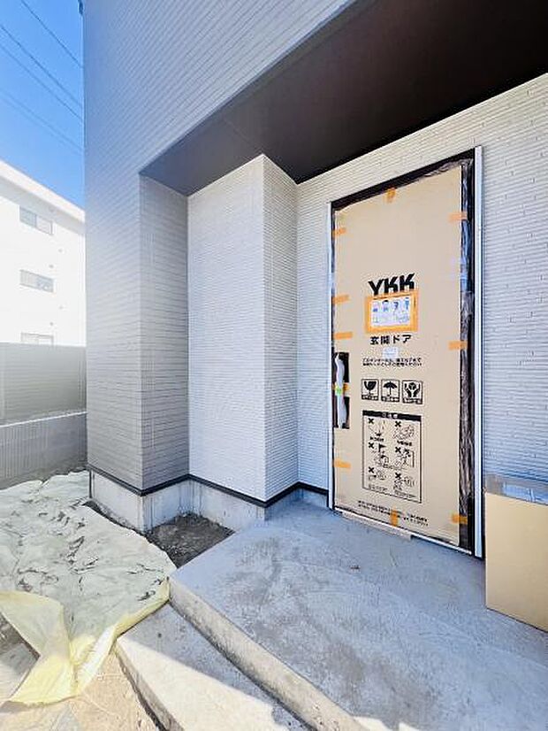 いつも気持ちよくご家族を迎えられる玄関です。