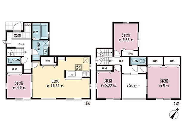 間取図です。図面と異なる場合は現況を優先させていただきます。