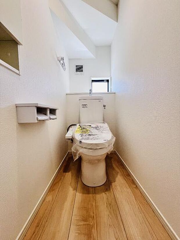 ほっと安らげるトイレ空間です。