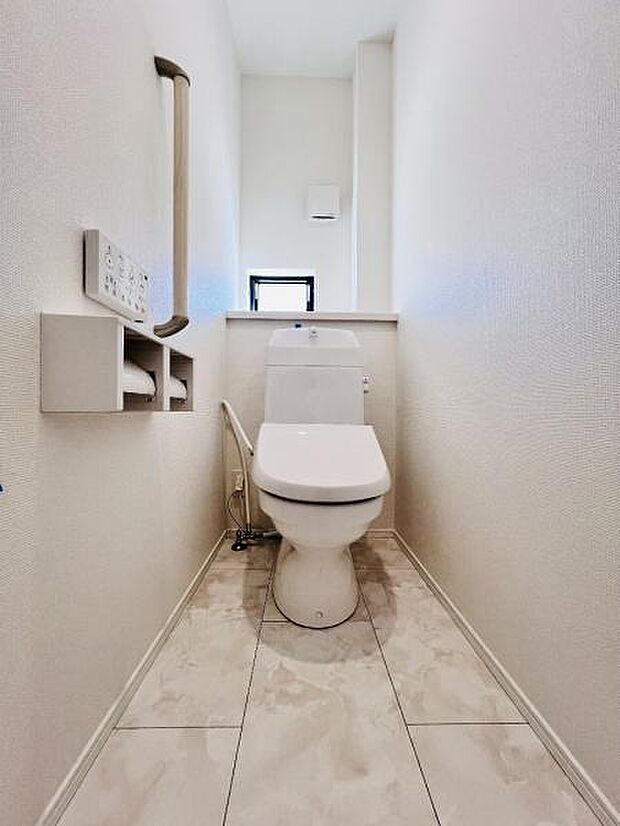 ほっと安らげるトイレ空間です。