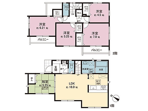 間取図です。図面と異なる場合は現況を優先させていただきます。