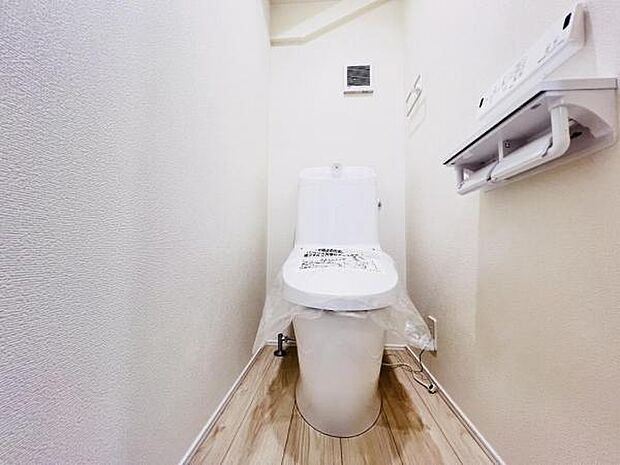 ほっと安らげるトイレ空間です。