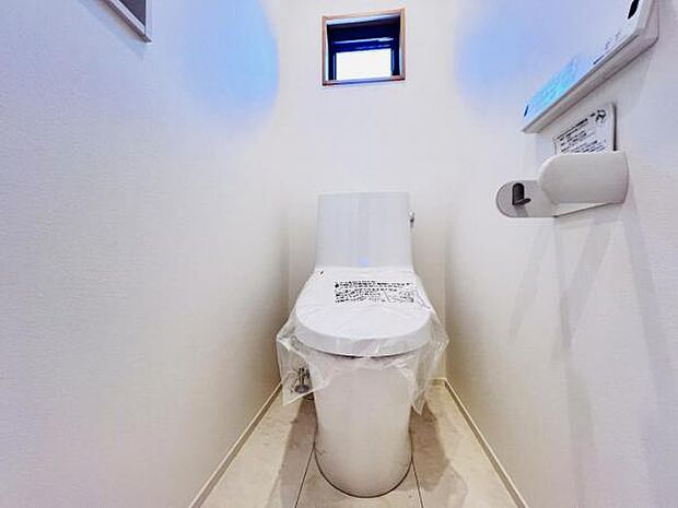 ほっと安らげるトイレ空間です。