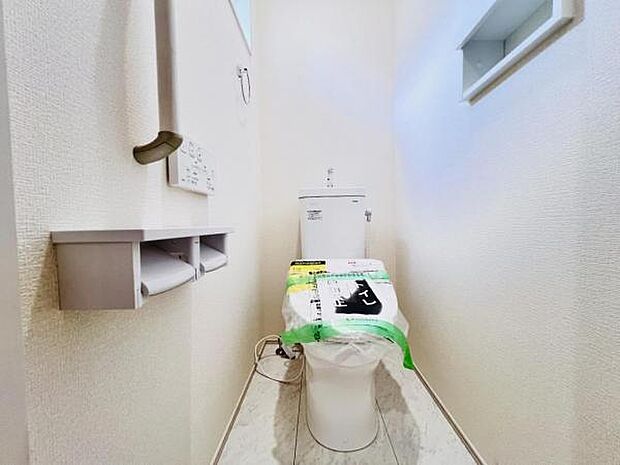 ほっと安らげるトイレ空間です。