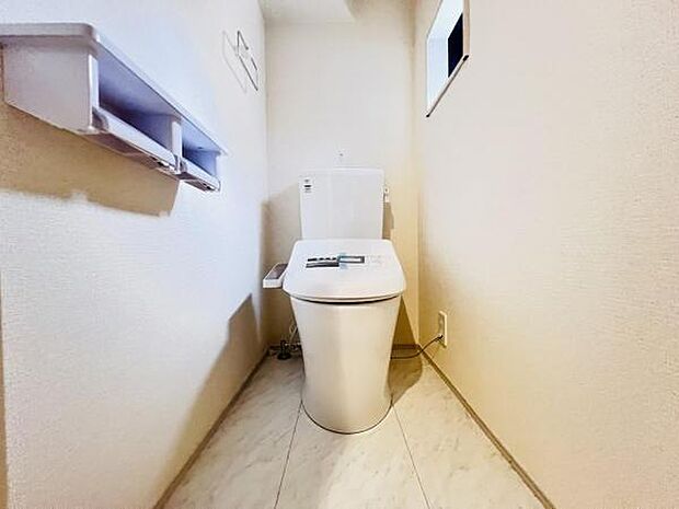 ほっと安らげるトイレ空間です。