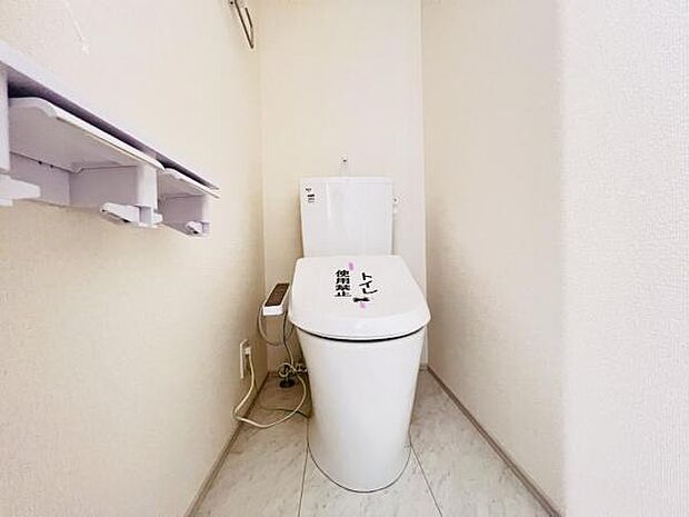 ほっと安らげるトイレ空間です。