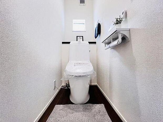 ほっと安らげるトイレ空間です。