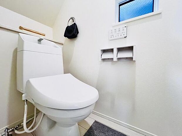ほっと安らげるトイレ空間です。