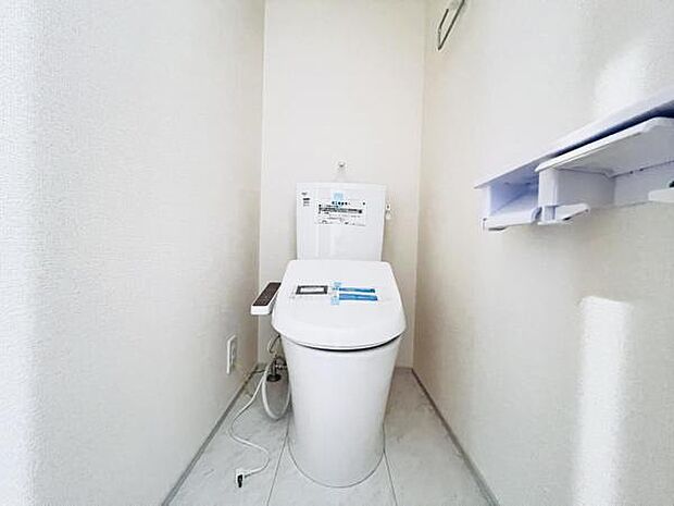 ほっと安らげるトイレ空間です。