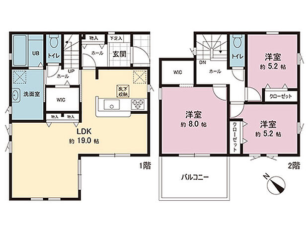 間取図です。図面と異なる場合は現況を優先させていただきます。