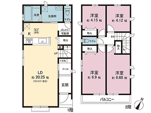 間取図です。図面と異なる場合は現況を優先させていただきます。