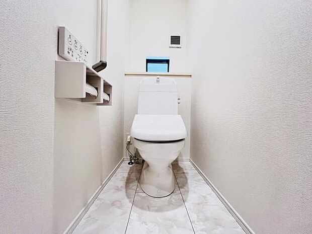 ほっと安らげるトイレ空間です。
