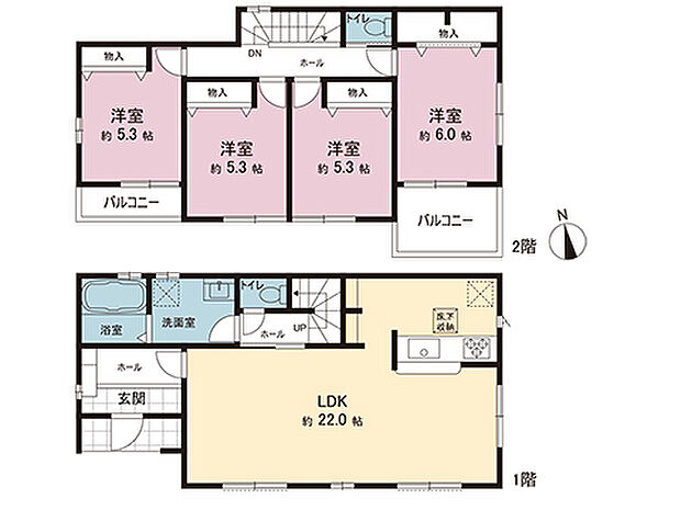 間取図です。図面と異なる場合は現況を優先させていただきます。