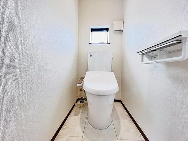 ほっと安らげるトイレ空間です。