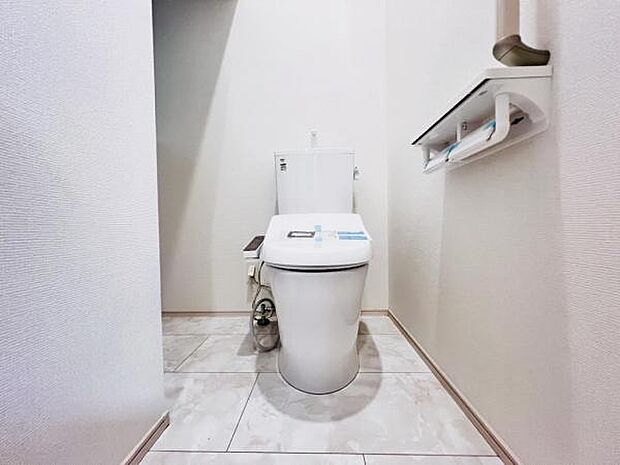 ほっと安らげるトイレ空間です。