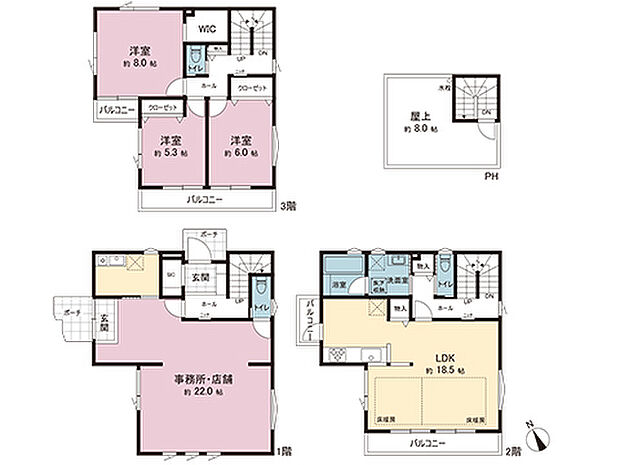間取図です。図面と異なる場合は現況を優先させていただきます。