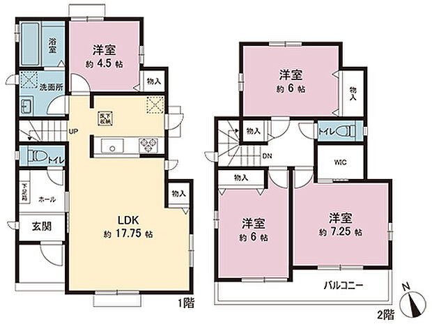 間取図です。図面と異なる場合は現況を優先させていただきます。