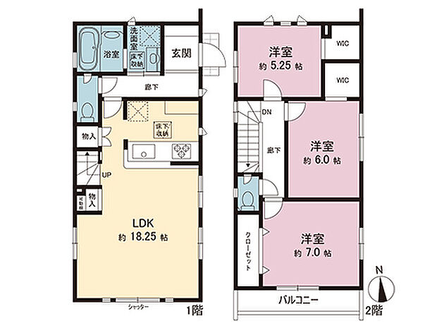 間取図です。図面と異なる場合は現況を優先させていただきます。