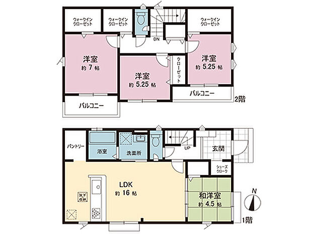 間取図です。図面と異なる場合は現況を優先させていただきます。