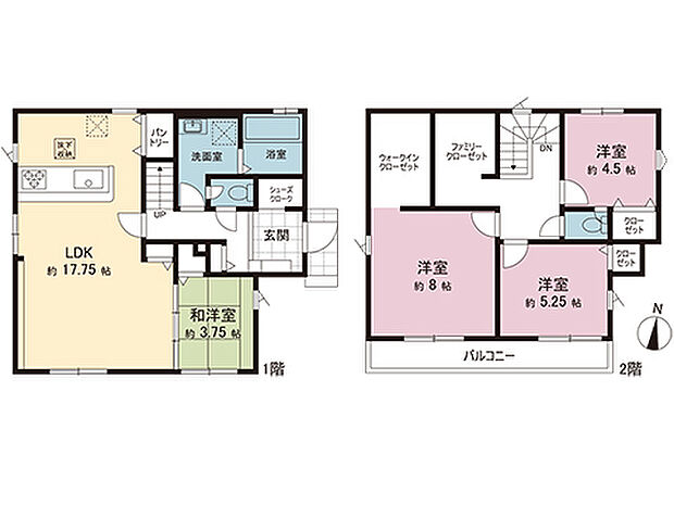 間取図です。図面と異なる場合は現況を優先させていただきます。