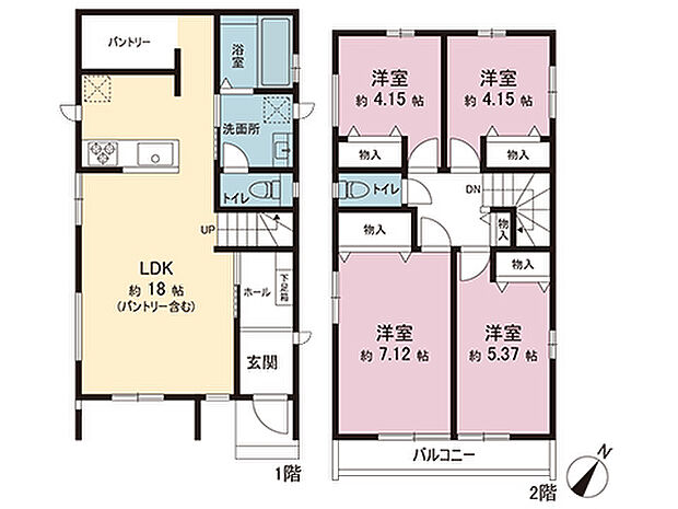 間取図です。図面と異なる場合は現況を優先させていただきます。