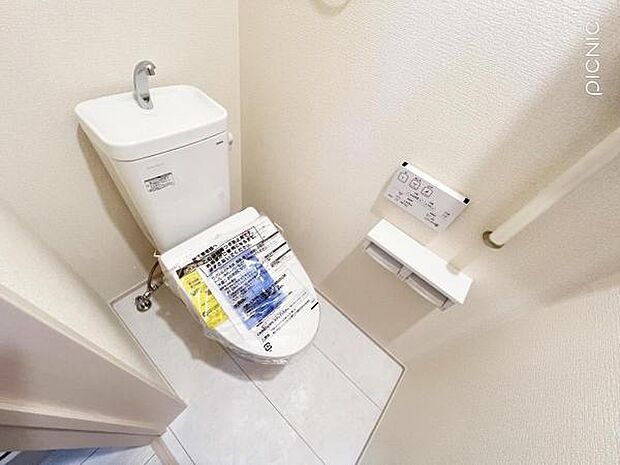 ほっと安らげるトイレ空間です。