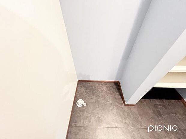 お天気を気にせずお洗濯ができ、室内干し可能です。