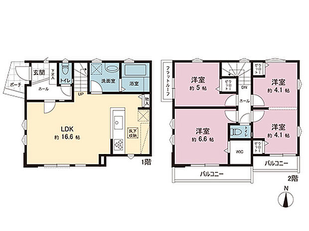 間取図です。図面と異なる場合は現況を優先させていただきます。