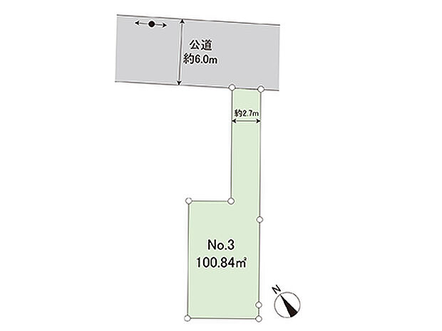 区画図です。図面と異なる場合は現況を優先させていただきます。