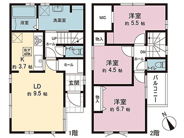 間取図です。図面と異なる場合は現況を優先させていただきます。