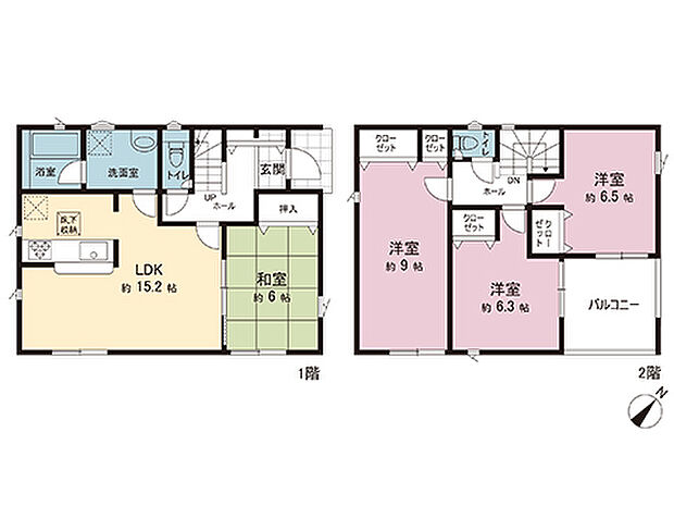 間取図です。図面と異なる場合は現況を優先させていただきます。