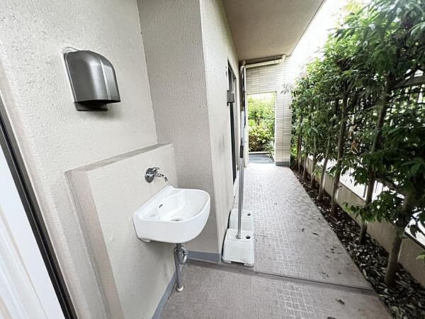 お洗濯ものを気持ち良く太陽の光で干せるのが嬉しいですね。