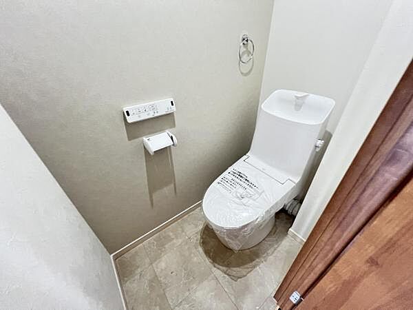 ほっと安らげるトイレ空間です。