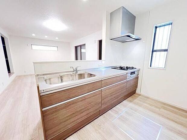 料理の時間が楽しくなるキッチンスペースです。