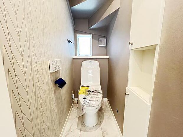 ほっと安らげるトイレ空間です。