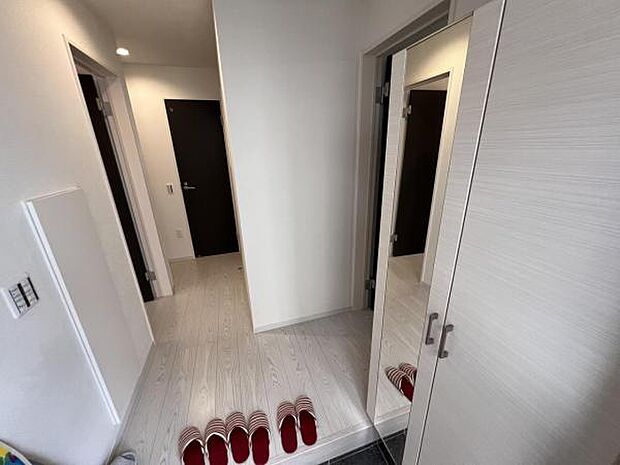 いつも気持ちよくご家族を迎えられる玄関です。