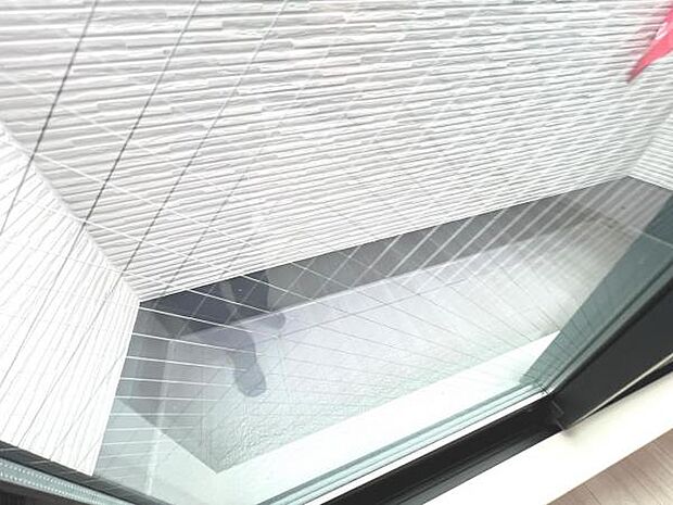 お洗濯ものを気持ち良く太陽の光で干せるのが嬉しいですね。