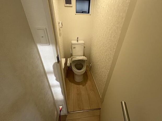 ほっと安らげるトイレ空間です。