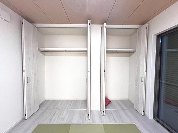 収納豊富な間取りで、室内もスッキリ快適です。