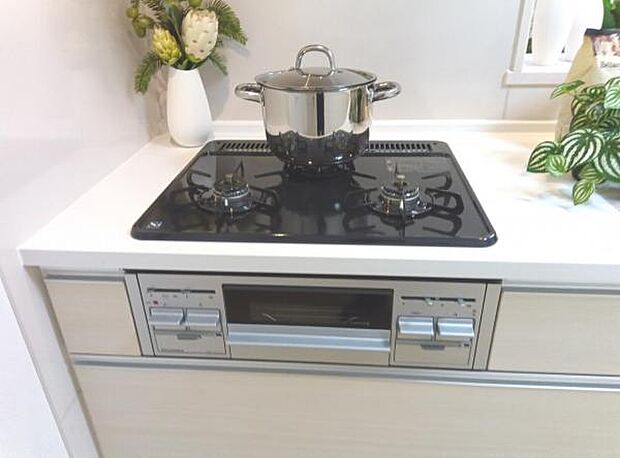 料理の時間が楽しくなるキッチンスペースです。