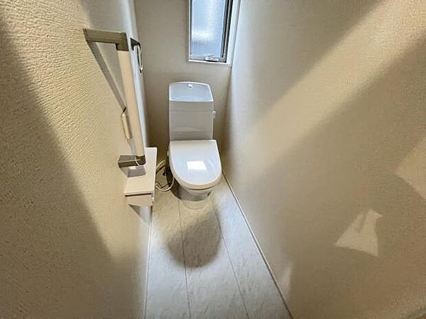 ほっと安らげるトイレ空間です。