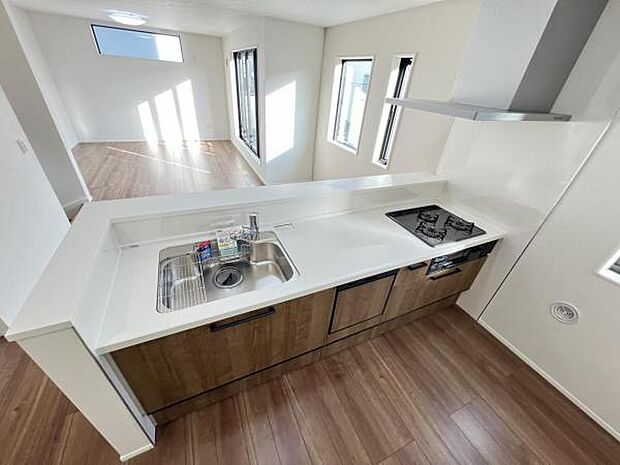 料理の時間が楽しくなるキッチンスペースです。