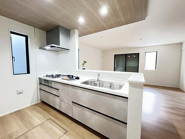 料理の時間が楽しくなるキッチンスペースです。